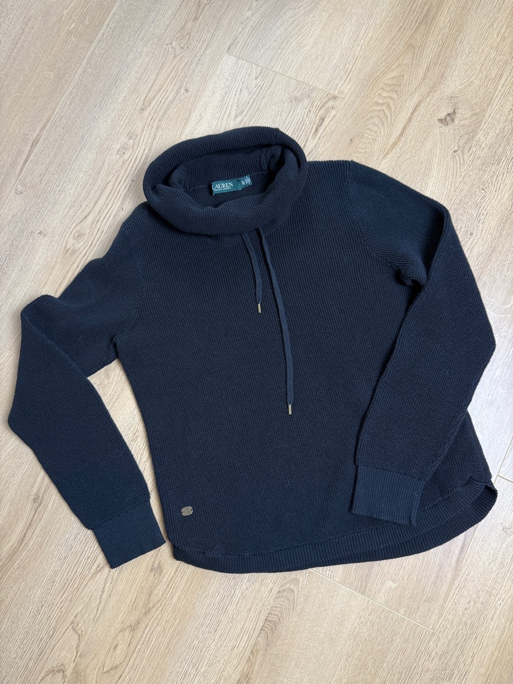 Lauren Ralph Lauren Knit Cowl Neck Sweater size XL